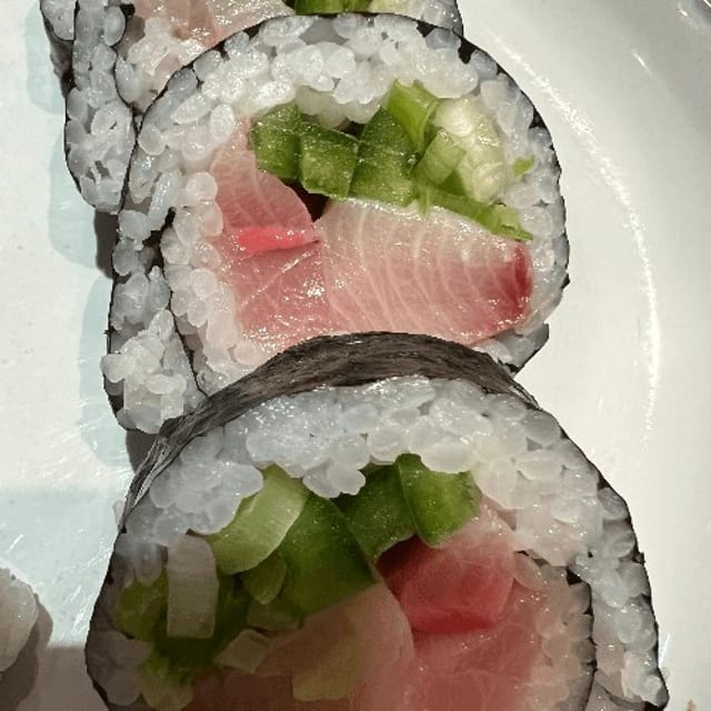 Spicy Negi Hamachi Maki.